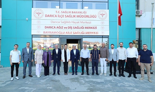 Hülagü ve Büyükgöz’den sağlık kuruluşlarını ziyaret etti