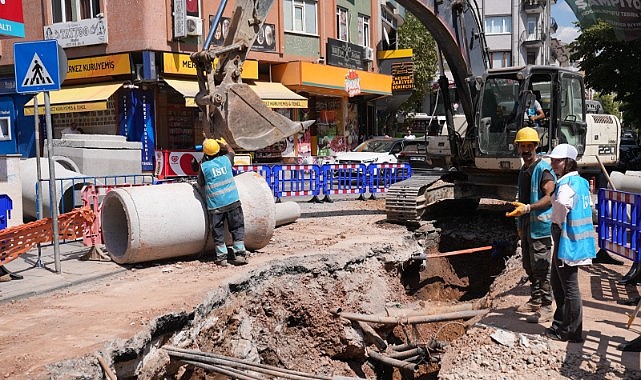 İSU, Darıca’da altyapıyı yeniliyor