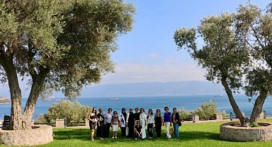 Kadın muhtarlar Körfez Belediyesi’ni ziyaret etti