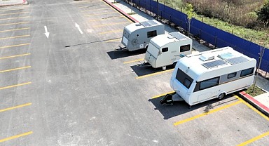 Kartepe’ye ‘Karavan Park’ alanı yapıldı