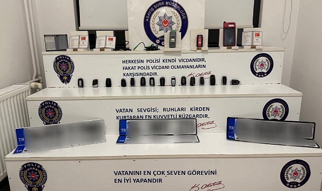 Kiraladıkları aracı çalan hırsızlar tutuklandı!