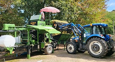 Kocaeli çiftçisi modern makinelerle kışa hazırlanıyor