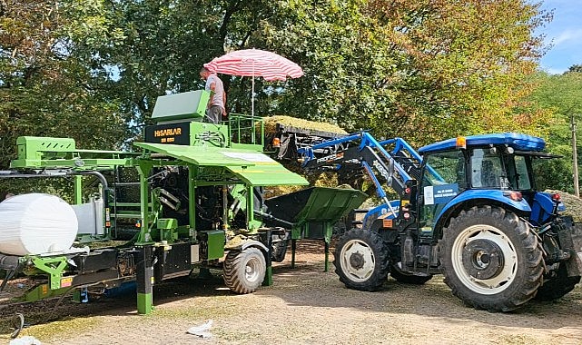 Kocaeli çiftçisi modern makinelerle kışa hazırlanıyor