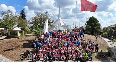 Kocaeli’nde pedaller Gazze için çevrildi