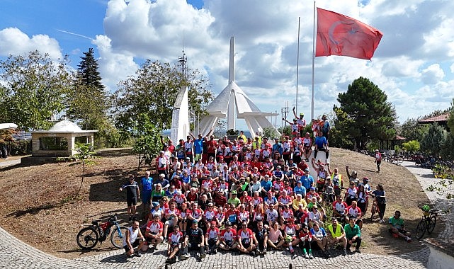 Kocaeli’nde pedaller Gazze için çevrildi