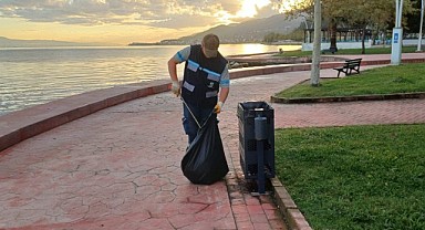 Mavi bayraklı sahiller yaz boyunca temizlendi