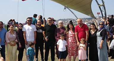 Minik Kağan kanseri yendi, balonları gökyüzüyle buluştu