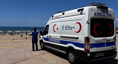 Nakil ambulanslarının sahil nöbeti bitti!