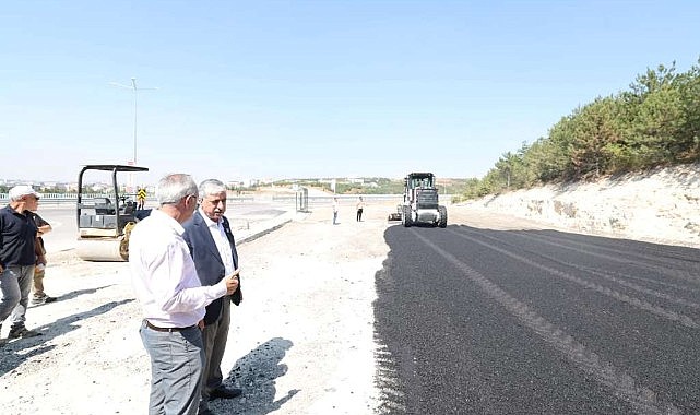 Ömeroğlu, ilçede devam eden çalışmaları inceledi