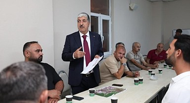 Ömeroğlu mahalle sakinleriyle bir araya geldi