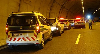 Otoyolda feci kaza! 1 kişi yaralandı