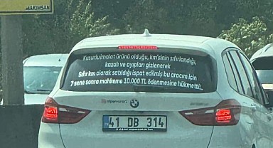 Sıfır aldığı otomobil kusurlu çıktı!