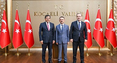  Talus, Vali Aktaş’ı makamında ziyaret etti