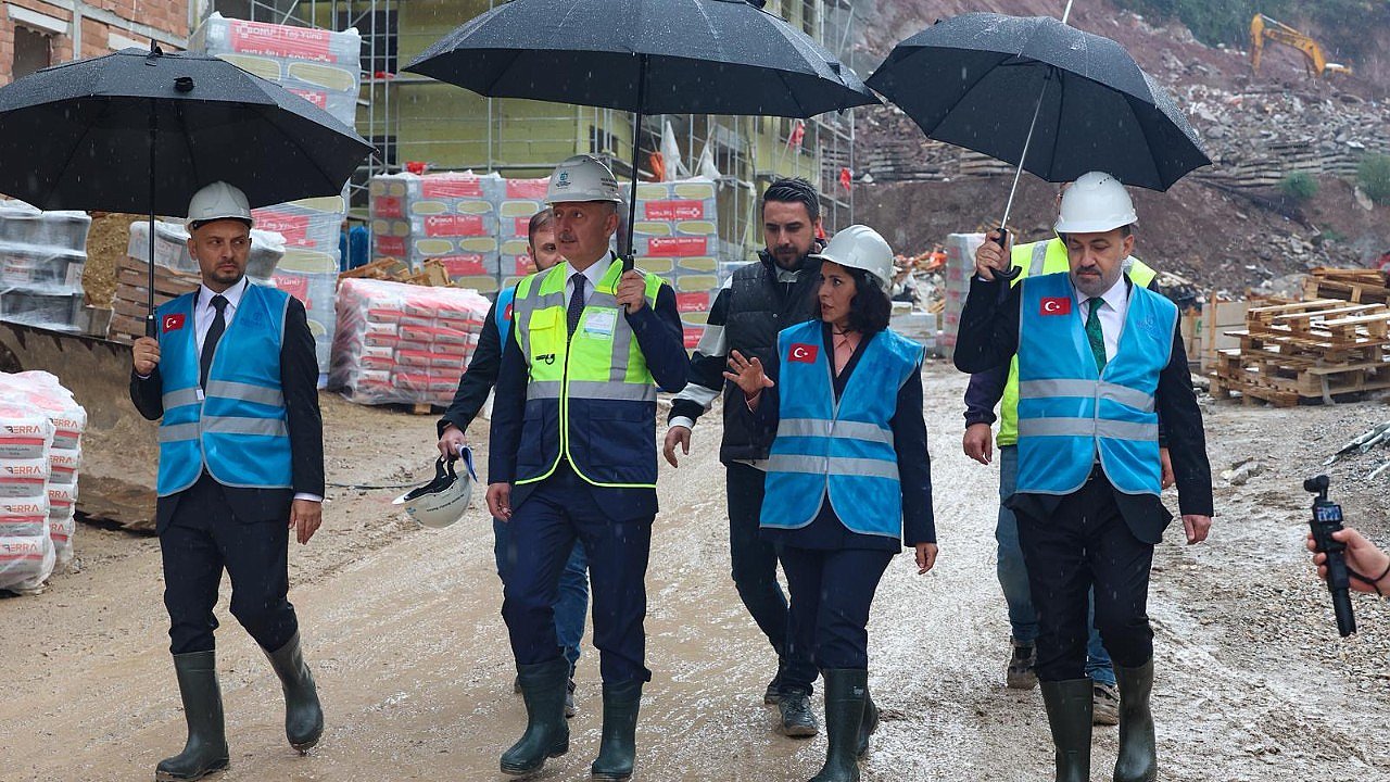 Tuncer, Cedit Konutları’nı gezdi