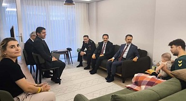 Vali Aktaş, Gazi Semih Kayabay'ı ziyaret etti