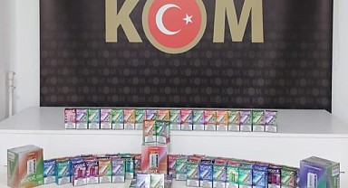 2 ton kaçak tütün yapılan operasyona ele geçirildi