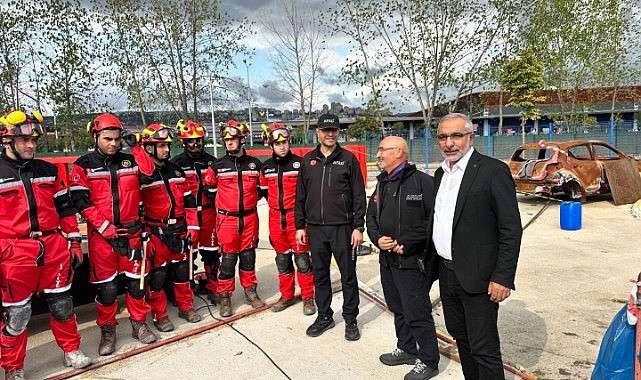 AFAD ve Kocaeli İtfaiyesi’nden ortak eğitim hamlesi