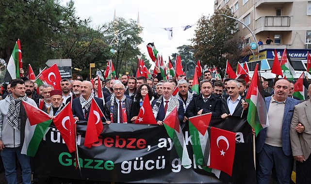 Bıyık, “Gazze’ye huzur, Kudüs’e özgürlük”