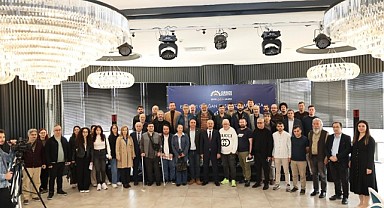 Büyükgöz, bölge basınıyla bir araya geldi