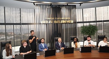 Büyükgöz erasmus öğrencileriyle bi araya geldi