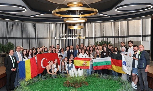 Büyükgöz erasmus öğrencileriyle bi araya geldi