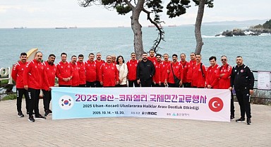 Büyükşehir Mehteri, festival için Ulsan’da