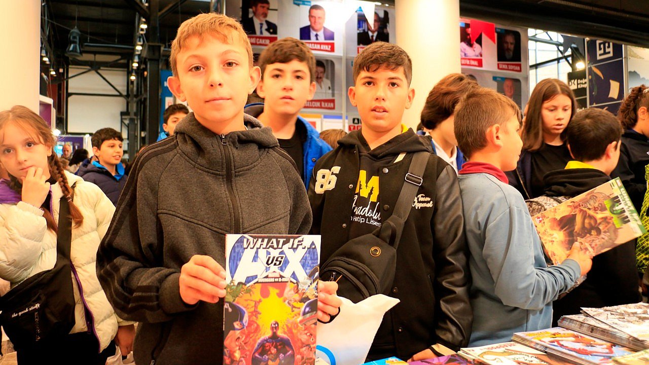 Çizgi roman satantı çocukların gözdesi oldu