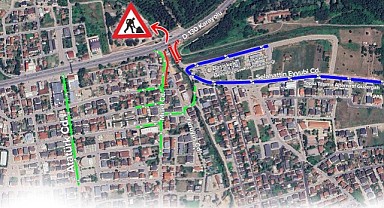 D-130’da trafik düzenlemesi