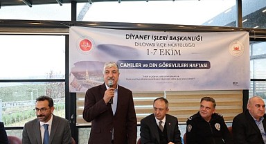 Dilovası’nda din görevlileri unutulmadı