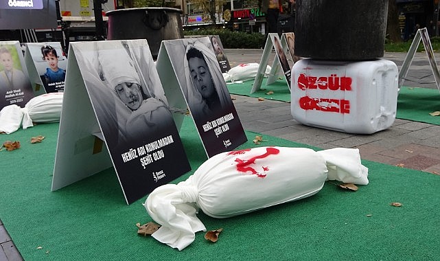 Gazze'nin dramı Kocaeli’nde gözler önüne serildi