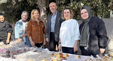 Gazze’ye destek için kermes düzenlendi