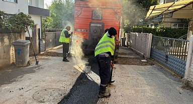 Gebze’de asfalt serimi gerçekleştiriliyor