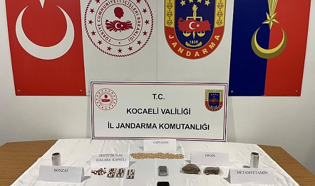Gebze’de uyuşturucu operasyonu! 1 şüpheli yakalandı