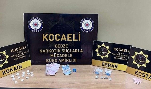Gebze’de uyuşturucu operasyonu! 2 kişi tutuklandı