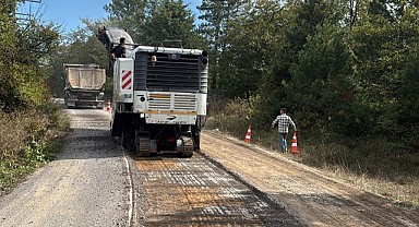 Gebze’nin kırsal mahallelerinde yollar yenileniyor