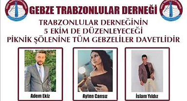 Gebze Trabzonlular Derneği, Karadeniz’i Gebze’ye taşıyacak