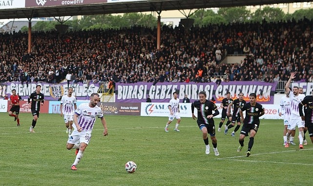 Gebzespor’a Isparta freni! Maç sonu: 1-1