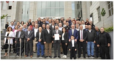 Gökhan Orhan mazbatasını aldı