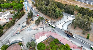 GTÜ Kavşağı yeni haliyle trafiği rahatlatacak
