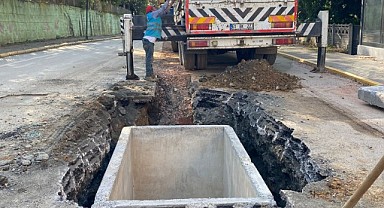 İSU, altyapı yatırımlarına ara vermeden devam ediyor