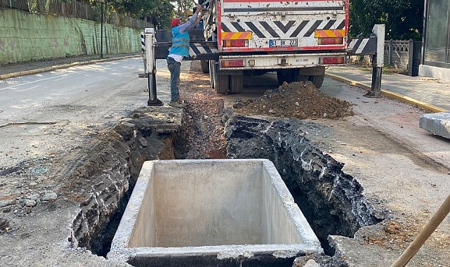 İSU, altyapı yatırımlarına ara vermeden devam ediyor