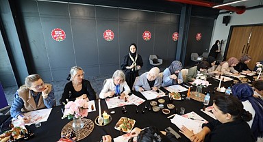 Kadınlara aramoterapi eğitimi verildi
