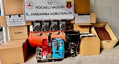 Körfez’de 299 bin makaron ele geçirildi