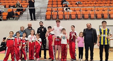 Körfezli sporcular Darıca'dan 9 madalya ile döndü