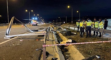 Kuzey Marmara Otoyolu’nda feci kaza! 2 kişi öldü