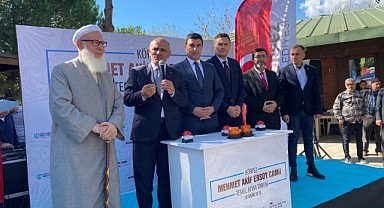 Mimar Sinan Mahallesi’ne yeni cami temeli atıldı
