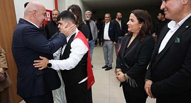 Özel gencin askerlik hayali gerçek oldu!