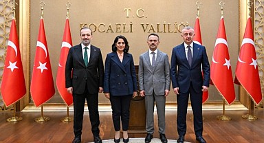 Sevilay Tuncer, Vali Aktaş'ı ziyaret etti