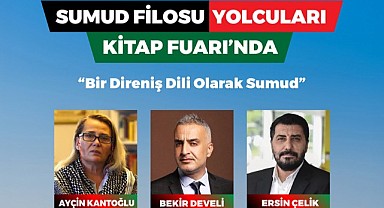 Sumud Filosu yolcuları Kitap Fuarı’na geliyor