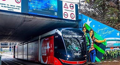Tramvay maç saatinde ücretsiz olacak!